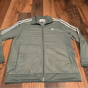 Adidas Dark Green Logo Jacket